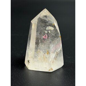 Natural Garden Quartz Tower Clear Point Stone Healing Crystal Obelisk 2.5" 110g